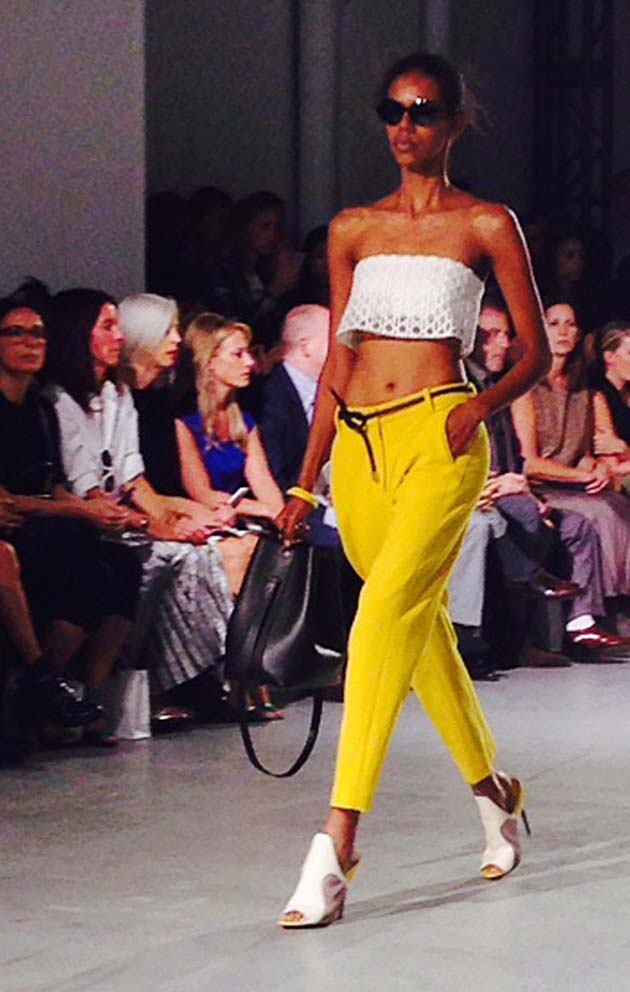 Phillip Lim colección verano 2015 en NYFW el 8 de septiembre foto AP