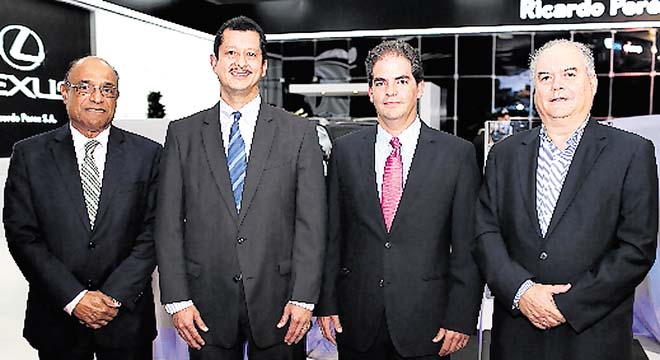 2. Pedro Coparropa, Fernando Miranda, Javier Díaz y Mario Garuz.