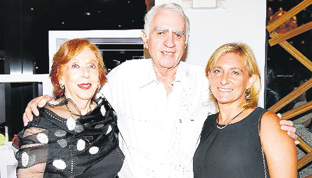 2. Julia y Félix Poznanski y Sandra Schwarzwald.