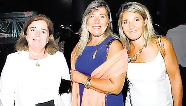 5. Laura Viera, Cristina García y Clara Ferreira.