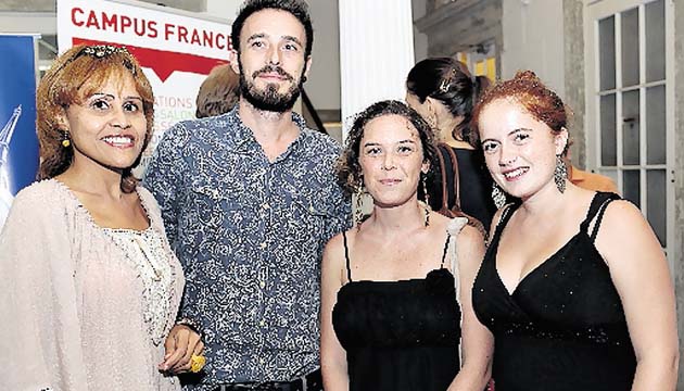 3. Vanessa Pomares, Robin Orsatti, Marie Robin, Agathe Marie Dit Dinard.
