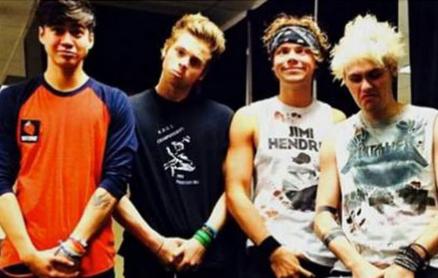Banda 5 Seconds of Summer #FeelingNuts