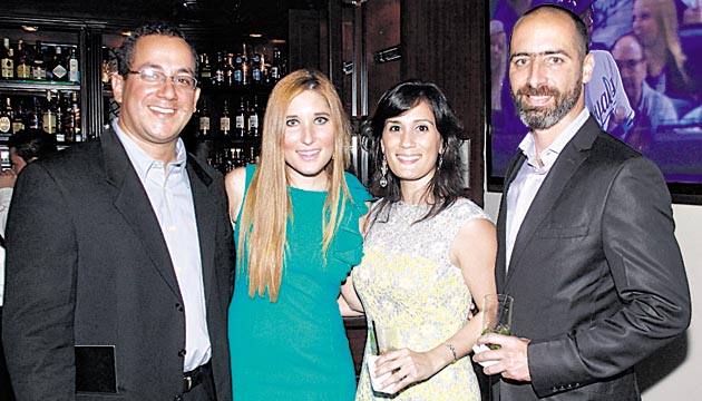 11. Miguel Zambrano, Nicole Puello, Patricia Porras y José Miguel García.