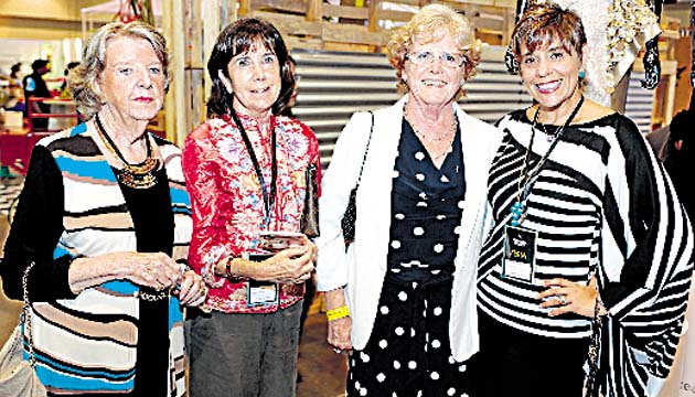 2. Lucía de la Cerda, Paulina de la Cerda, Pilar de la Cerda y Giselle de la Cerda.