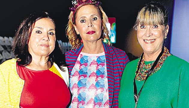 8. Marisa Oropesa, Ágatha Ruiz de la Prada y Nicky de Roy.