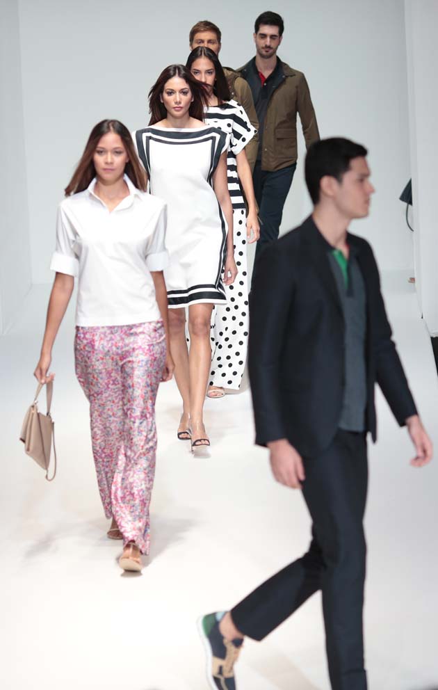 Desfile de colección primavera/verano 2015 de Carolina Herrera (CH) en Multiplaza, Panamá foto Aurelio Herrera