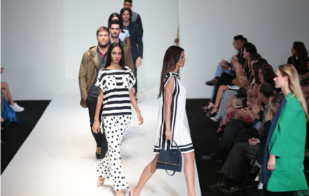 Desfile de colección primavera/verano 2015 de Carolina Herrera (CH) en Multiplaza, Panamá foto Aurelio Herrera