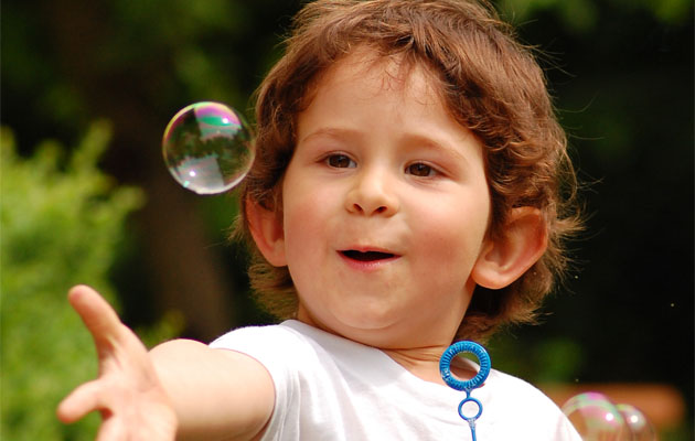 Kid bubble Foto Fran Friedrich