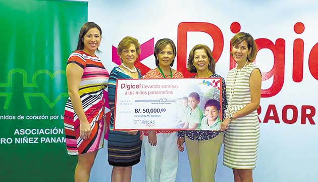 Digicel Panamá apoya a Asociación Pro-Niñez