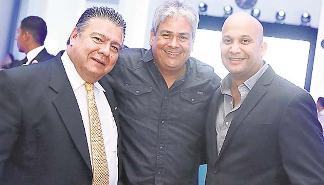 5. Ramón Novelli, Chepi Carrizo y Marco Ocando.