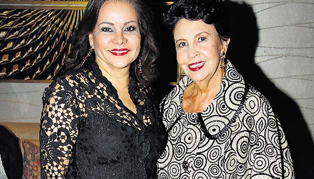 6. Sandra de Garrido y Albalyra de Linares.