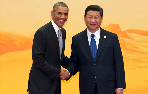 Presidente Obama y Presidente JinPing foto AP