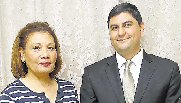 7. Franklin Corro y Gissela Rivera.