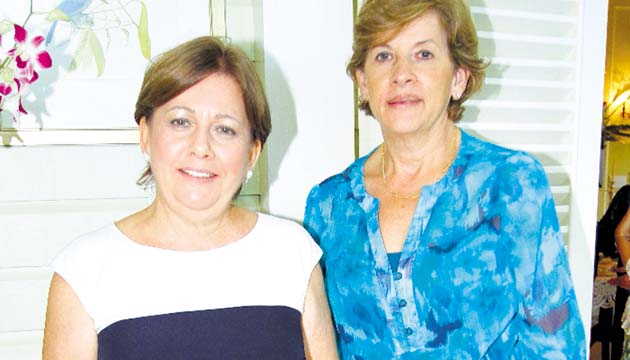 6. Evelyn de Jaen y Carmen de Julio.