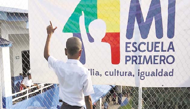 El proyecto Mi Escuela Primero consiste en la reparación de las escuelas con apoyo de la empresa privada. El proyecto se extiende a nivel nacional, durante todo el año, para acondicionar las escuelas en mal estado.(Cortesía)