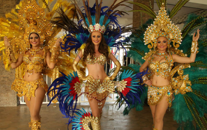 Nohelys González, reina del Carnaval de Panamá