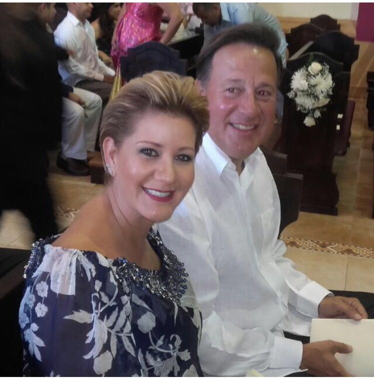 La pareja presidencial estuvo presente en el acto nupcial / Cortesía.