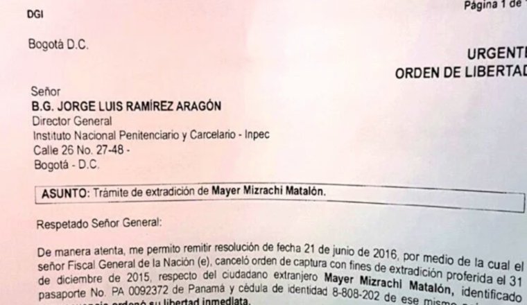 Las autoridades de Colombia descartaron fuga del empresario. Las autoridades de Colombia descartaron fuga del empresario. /Foto Cortesía