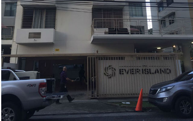 Edificio donde operaba la banda de turismo sexual