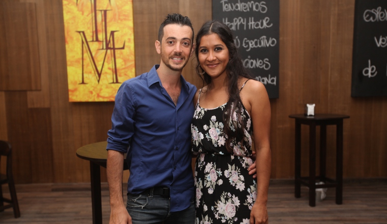 4. Iván Muñoz e Irina González.
