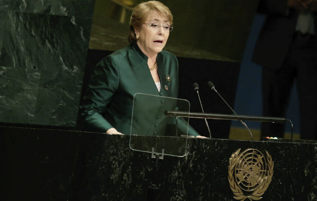 La presidenta de Chile, Michelle Bachelet. Foto: EFE/Archivo