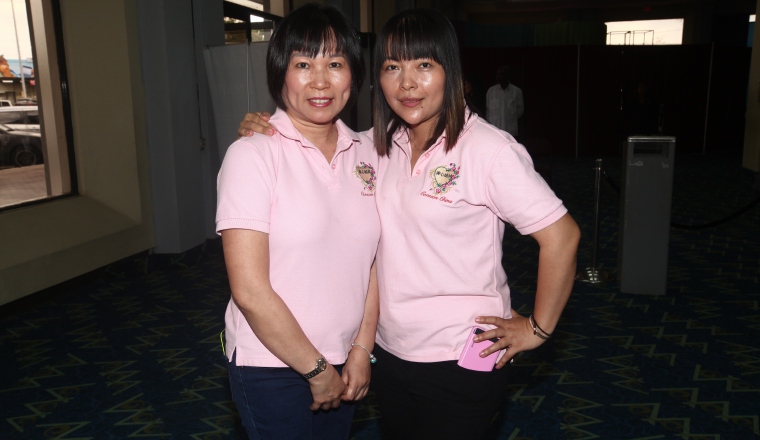4. Cindy Chung y Emi Chang. 4. Cindy Chung y Emi Chang.