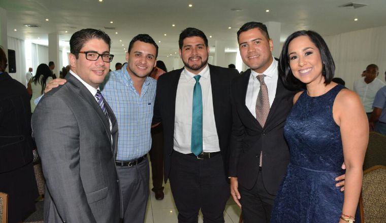 3. Adolfo Noiran, Alberto Guerra, Darío Moncada y directores de Anati. 3. Adolfo Noiran, Alberto Guerra, Darío Moncada y directores de Anati.