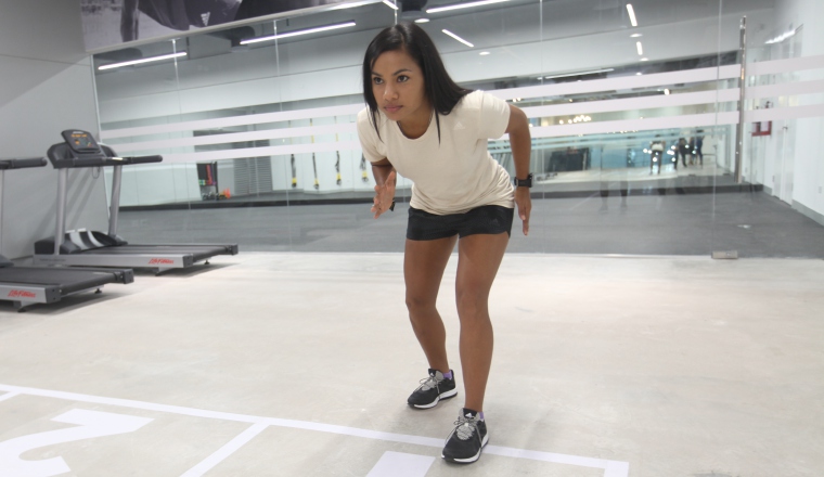 Egris Arias practica atletismo desde el 2003. /Foto Aurelio Herrera