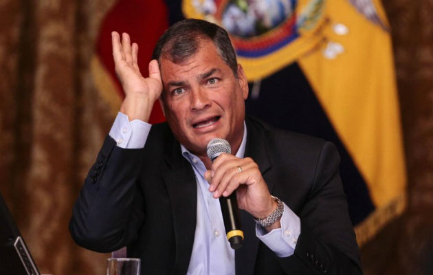 Rafael Correa. Foto/ EFE