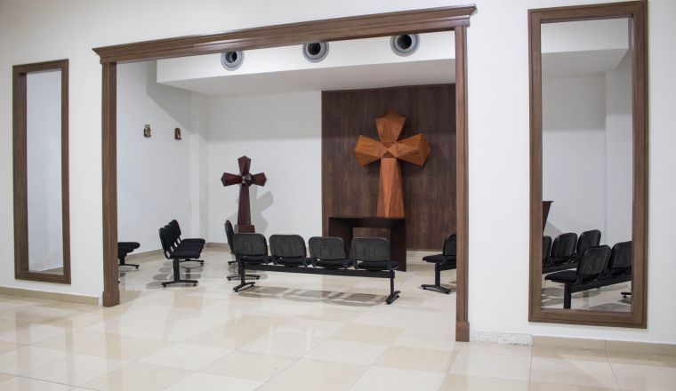Vista de la nueva capilla. /Foto Cortesía