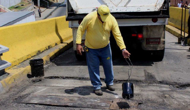 Trabajos de mantenimiento.
