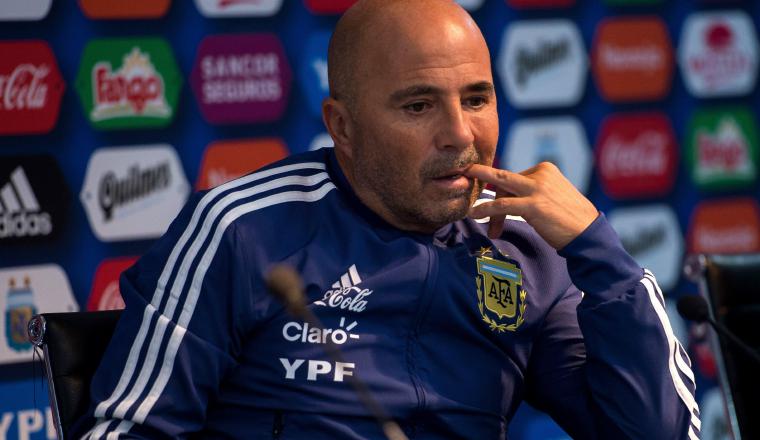 Jorge Sampaoli trabaja con la selección de Argentina desde 2017. Jorge Sampaoli trabaja con la selección de Argentina desde 2017. /Foto EFE