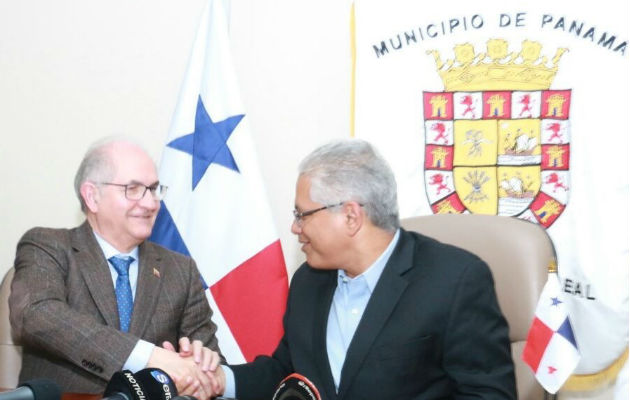 El alcalde capitalino Blandón mantuvo conversaciones con Ledezma. El alcalde capitalino Blandón mantuvo conversaciones con Ledezma.