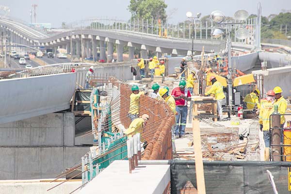 La Línea 2 del Metro de Panamá lleva un avance de 74%.