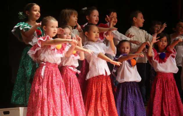 Niños del coro de la MSP Deleitan con su voz privilegiada.