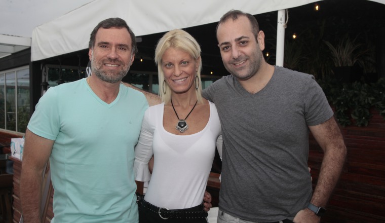 2. Daniel Garay, Dayana Pick y Andy Pick.