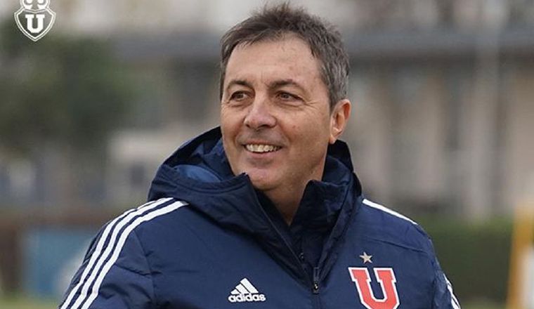 Frank Kudelka, técnico argentino de la Universidad de Chile. Frank Kudelka, técnico argentino de la Universidad de Chile. /Foto Universidad de Chile