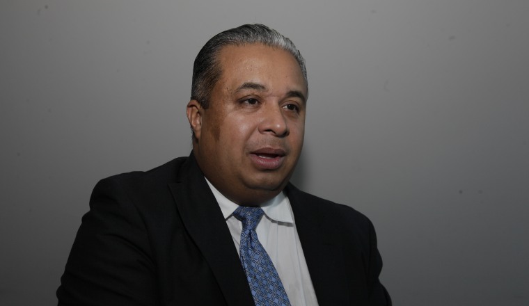 Roniel Ortiz, abogado del expresidente. Roniel Ortiz, abogado del expresidente.