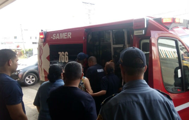 Se logró reanimar a la infante. Los bomberos actuaron rápidamente.