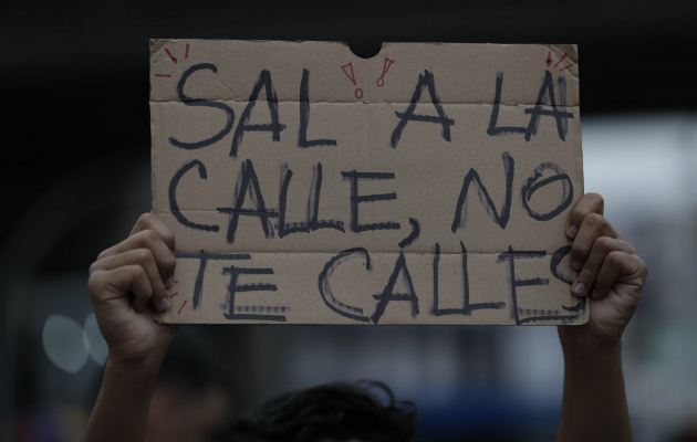 Los manifestantes prometieron volver a las calles. Foto: EFE