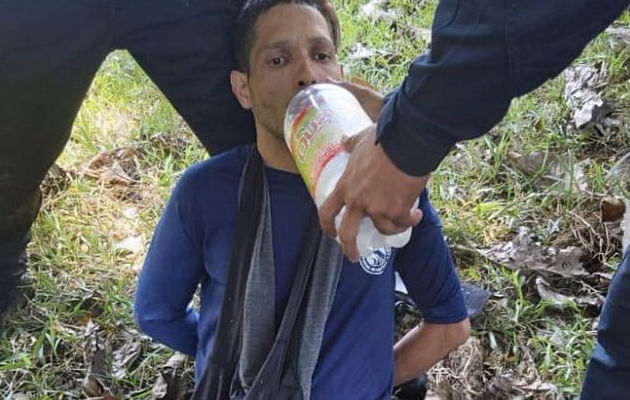 Gilberto Ventura Ceballos fue ubicado en El Salado, en Remedios, provincia de Chiriquí. Foto: Policía Nacional. Gilberto Ventura Ceballos fue ubicado en El Salado, en Remedios, provincia de Chiriquí. Foto: Policía Nacional.
