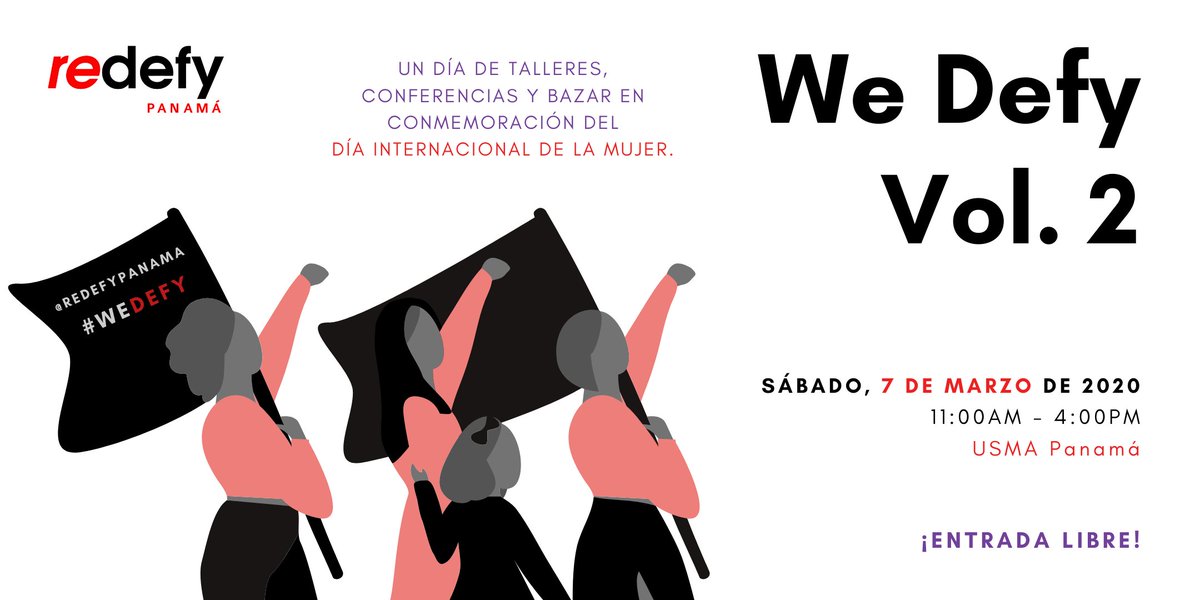 Redefy tiene hoy 7 de marzo hasta las 4:00 p.m. en Casco Antiguo, donde desarrollarán diversas activiades en torno a la Mujer. Redefy tiene hoy 7 de marzo hasta las 4:00 p.m. en Casco Antiguo, donde desarrollarán diversas activiades en torno a la Mujer.