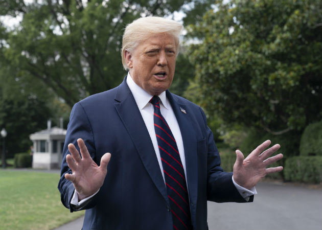 El asesor de seguridad nacional del presidente Trump contrae el coronavirus Trump aseguró que no ha tenido contacto recientemente con O'Brien. Fotos: EFE.