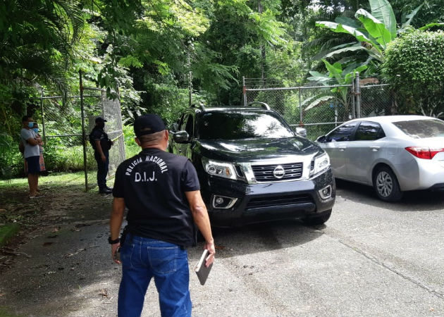 Tercer implicado no participó del segundo día de recreación de la masacre de Espinar Al igual que en la primera diligencia, había retenes policiales. Fotos: Diómedes Sánchez.