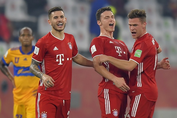 Benjamin Pavard marcó el único tanto del Bayern para quedarse con el título. Foto: EFE Benjamin Pavard marcó el único tanto del Bayern para quedarse con el título. Foto: EFE