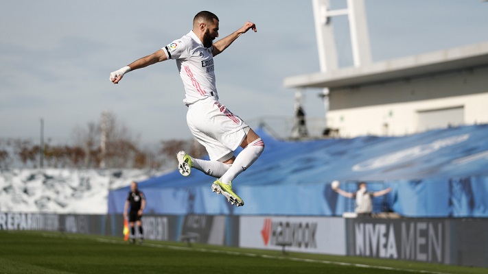 Karim Benzema es el máximo anotador esta temporada para el Real Madrid en LaLiga con 12 tantos. Fotos: @realmadriden Karim Benzema es el máximo anotador esta temporada para el Real Madrid en LaLiga con 12 tantos. Fotos: @realmadriden