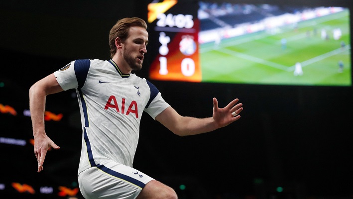 Harry Kane con su doblete le dio la victoria al Tottenham 2-0 sobre el Dinamo de Zagreb. Foto: Twitter Harry Kane con su doblete le dio la victoria al Tottenham 2-0 sobre el Dinamo de Zagreb. Foto: Twitter