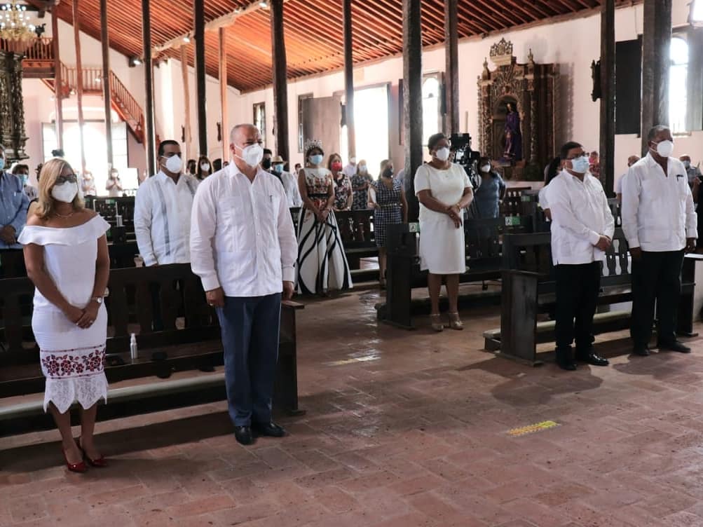 Los actos conmemorativos se efectuaron en la Iglesia de Natá de los Caballeros. Foto: Cortesía/Gobernación de Coclé Los actos conmemorativos se efectuaron en la Iglesia de Natá de los Caballeros. Foto: Cortesía/Gobernación de Coclé