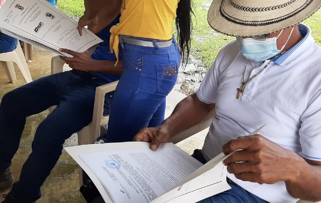Familias llevan más de 40 años viviendo en el área sin contar con títulos de propiedad. Foto: Diomedes Sánchez Familias llevan más de 40 años viviendo en el área sin contar con títulos de propiedad. Foto: Diomedes Sánchez