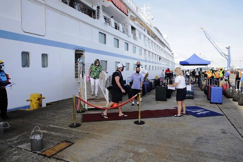 El crucero está cumpliendo en Panamá un itinerario de 7 días. Foto: Diómedes Sánchez 